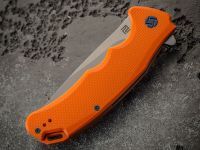 Складной нож Artisan Tradition, сталь D2, G10 Orange