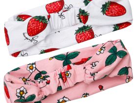 Косынка детская трикотажная для девочек, 2 шт в комплекте