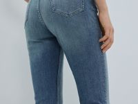 Джинсы Skinny с высокой посадкой, Синий