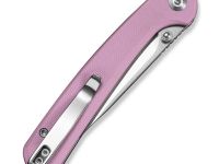 Складной нож Sencut Skelfin, сталь 9Cr18MoV, рукоять G10, розовый