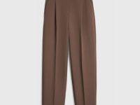 Брюки с ремнём, Коричневый