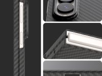 Чехол Araree Aero Flex М для Galaxy Z Fold8, кевлар черный