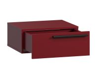 Тумба прикроватная подвесная Кимбол 50x20 Бургундский