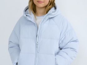 Пуховик для девочек, Голубой