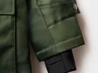 Пальто текстильное с полиуретановым покрытием для девочек