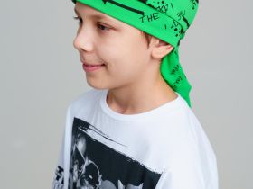 Бандана трикотажная для мальчиков, 2 шт в комплекте