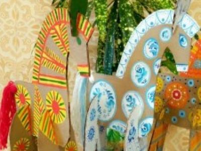 Новогодняя лошадка. Мастер-класс