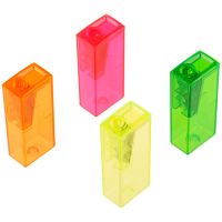 Точилка Faber-castell c контейнером флуоресцентные цвета