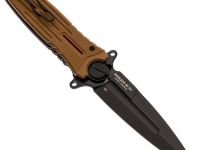 Складной нож НОКС Кондор М356, сталь D2, рукоять G10, песочный