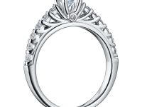 Кольцо из белого золота э0912кц01190400_white