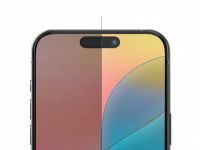 Защитное стекло uBear Extreme Nano Shield Privacy для Apple iPhone 16 Pro Max с чёрной рамкой