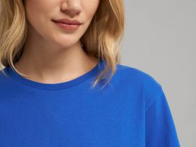 Футболка свободного кроя из джерси