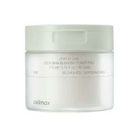 Пилинг-пэды от воспалений Celimax Ji Woo Gae Cica BHA Blemish Toner Pad 60 шт