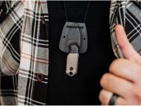 Шейный нож с фиксированным клинком Boker Lil Friend Micro, сталь 440A, рукоять G10