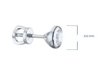 Пусеты из серебра э0612пс02210888