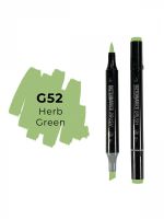 Маркер двухсторонний на спиртовой основе Sketchmarker Brush Цвет Зеленая трава