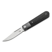 Складной нож Boker Modern Barlow, сталь Nitro-V, рукоять микарта, черный/серый