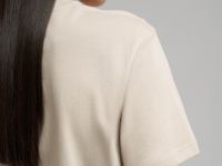 Свободная футболка comfort fit из хлопкового джерси