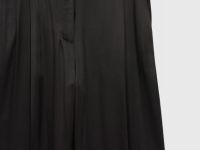 Широкие атласные брюки, Коричневый