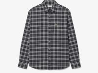 Мужская хлопковая рубашка Lacoste