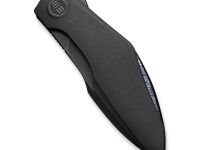 Складной нож WE Knife Krait, сталь M390, рукоять титан, черный