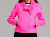 Куртка кожаная для девочек