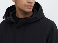 Куртка-анорак с капюшоном, Черный