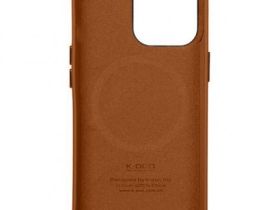 Чехол-накладка Kzdoo Mag Noble Collection MagSafe Series для Apple iPhone 14 Pro искусcтвенная кожа (коричневый)