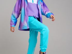 Брюки трикотажные для девочек