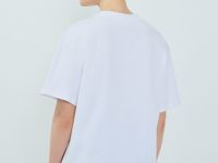 Футболка с кружевом и вышивкой, Белый