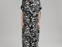 Платье миди свободного кроя