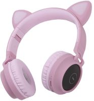 Наушники Hoco W27 Cat Ear Розовые