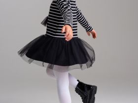 Платье трикотажное для девочек