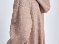 Кардиган из шерсти с поясом