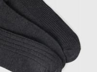 Длинные носки, 3 пары, Серый