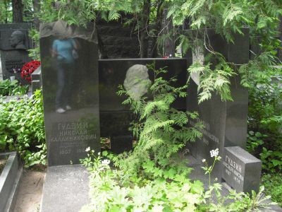Могила Гудзия Николая Каллиниковича (1887-1965), литературоведа