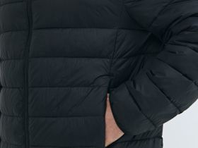 Утеплённая лёгкая куртка, Синий