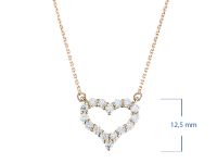 Колье из желтого золота э0312кл01210010