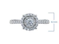 Кольцо из белого золота э4712кц09163800_white