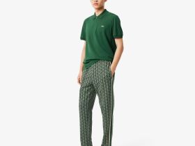 Спортивные брюки Lacoste Paris стандартного кроя с монограммой