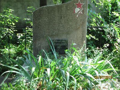 Могила советского воина М. Блохи
