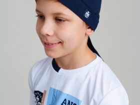 Бандана трикотажная для мальчиков, 2 шт в комплекте