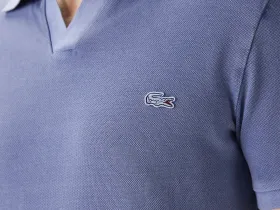 Мужское хлопковое поло Lacoste стандартного кроя