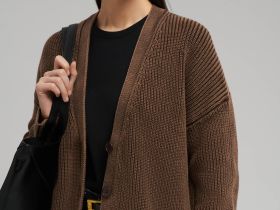 Свободный кардиган из хлопка