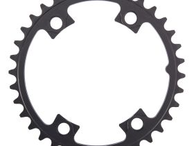 Звезда системы Stronglight для Shimano 105 5800 2/11 7075-T6 (черный 36 BCD 110 ассиметричный (тип ABS))