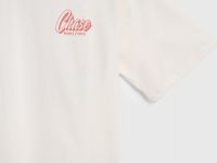 Футболка оверсайз с принтом для мальчиков, Бежевый