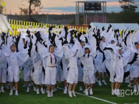 Игры начались. Зажжён огонь XXII Спартакиады по национальным видам спорта