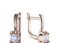 Серьги из красного золота э0212сг06200855