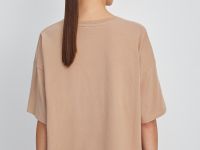 Свободная футболка с принтом