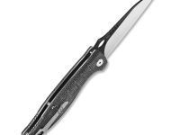 Складной нож QSP Locust, сталь 154CM, рукоять микарта, черный